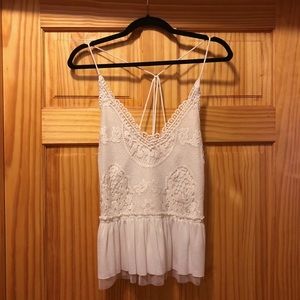 Never Worn - No Tags White Boho Top